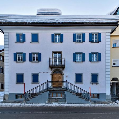Апартаменты Chesa La Cuntainta - Зильс-Мария Экстерьер фото